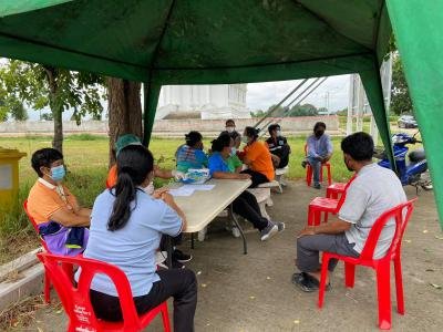 ร่วมให้กำลังผู้สัมผัสเสี่ยงสูงเข้าสถานที่ักักกัน (Local Quarantine)