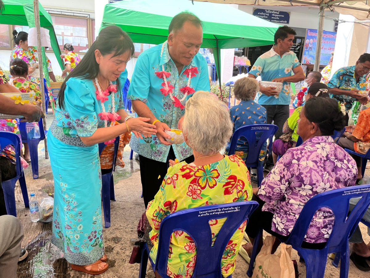 โครงการส่งเสริมคุณธรรม จริยธรรม สำหรับผู้สูงอายุตำบลด่านใน ประจำปี 2566