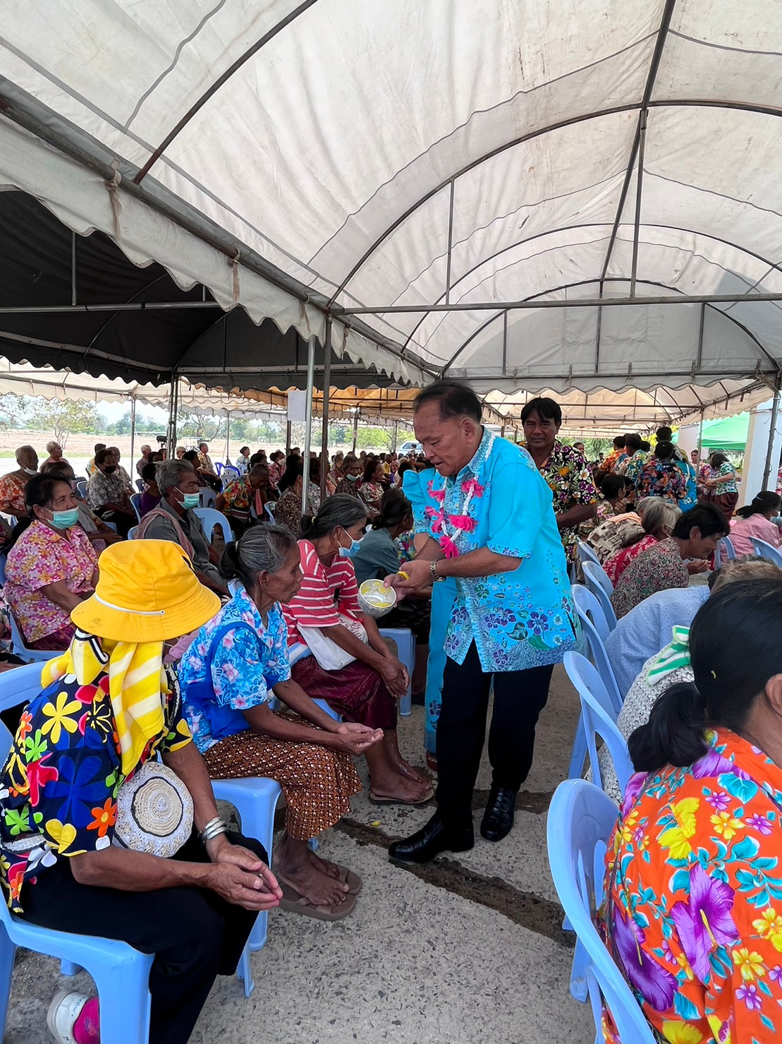 โครงการส่งเสริมคุณธรรม จริยธรรม สำหรับผู้สูงอายุตำบลด่านใน ประจำปี 2566