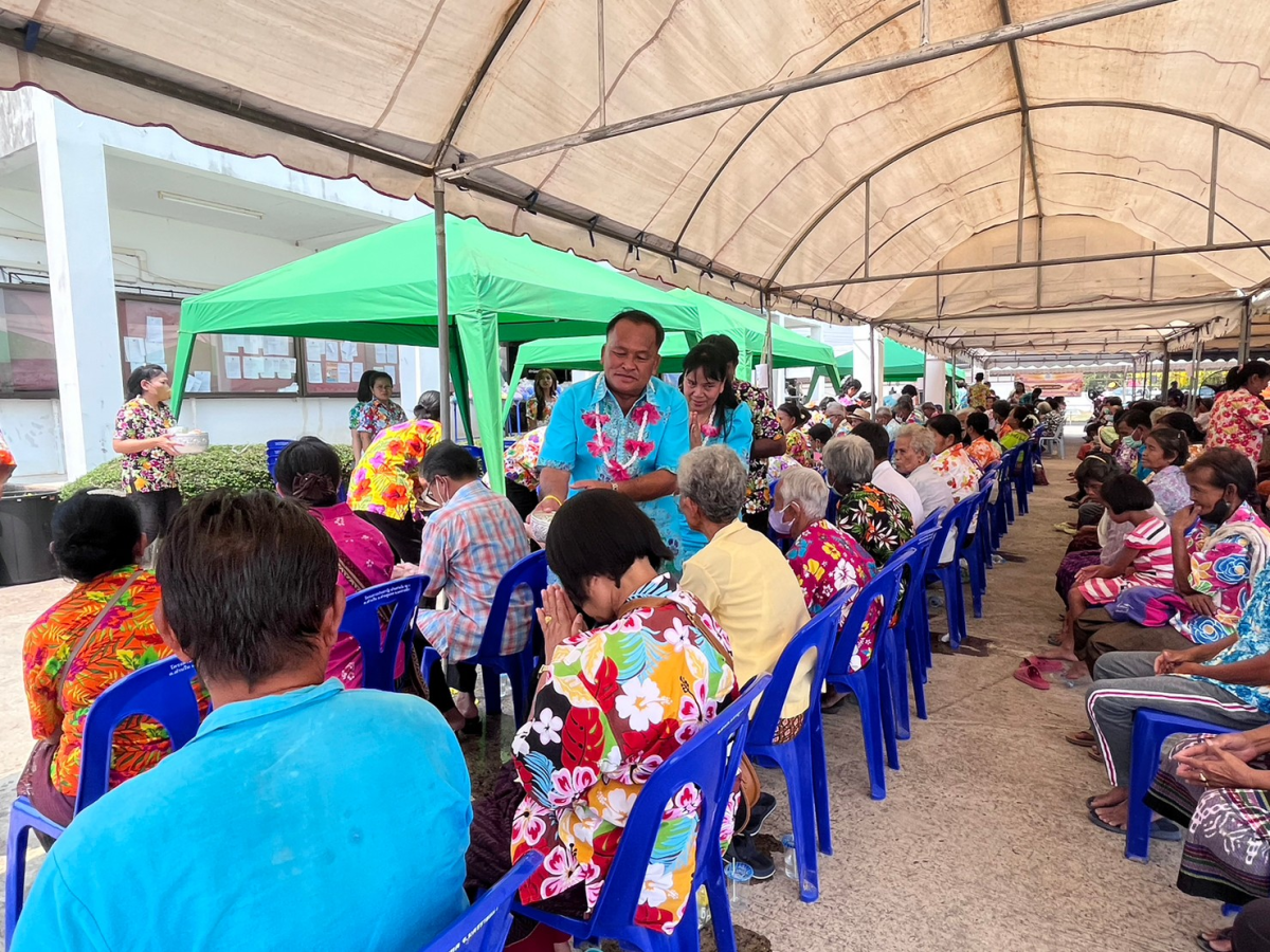 โครงการส่งเสริมคุณธรรม จริยธรรม สำหรับผู้สูงอายุตำบลด่านใน ประจำปี 2566