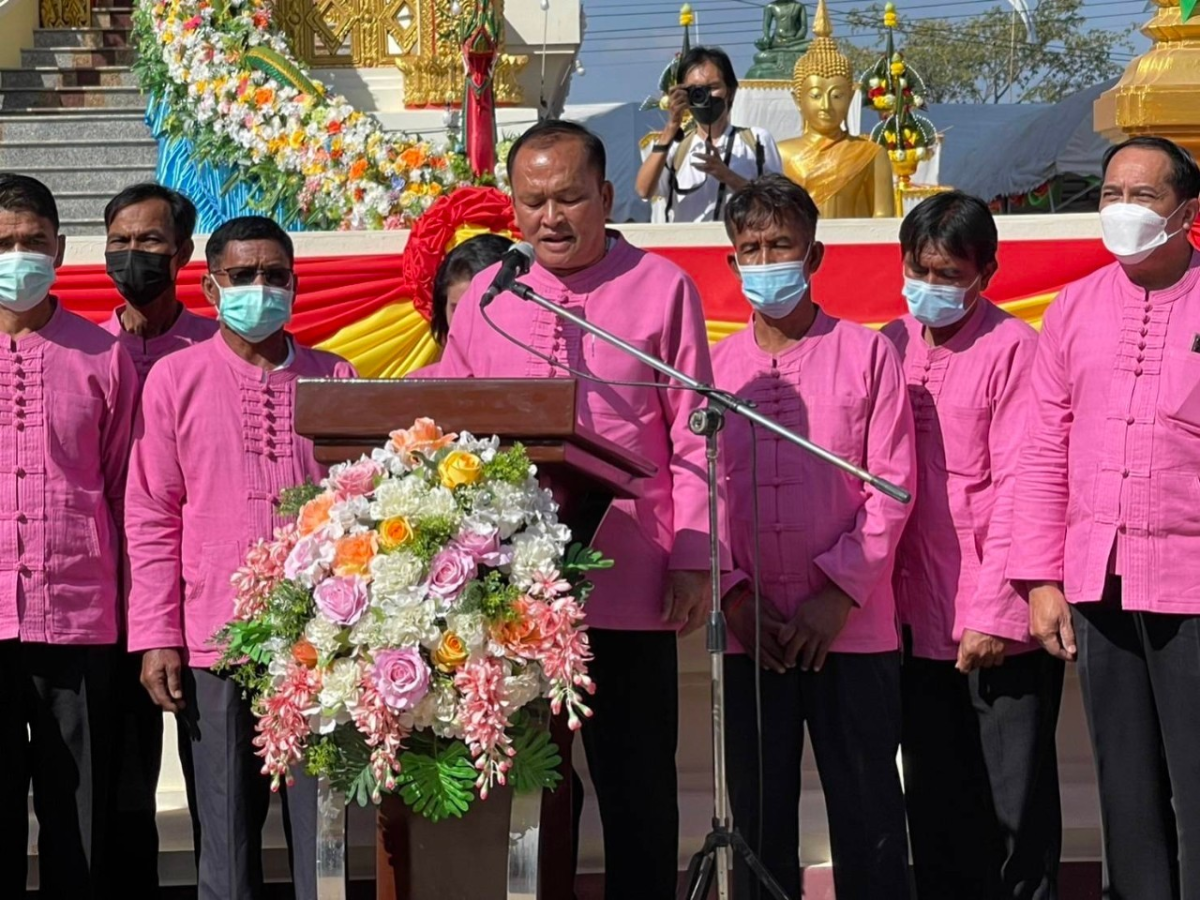 ร่วมงานปิดทองฝังลูกนิมิตวัดบ้านพระ  ตำบลด่านใน  อำเภอด่านขุนทด  จังหวัดนครราชสีมา 