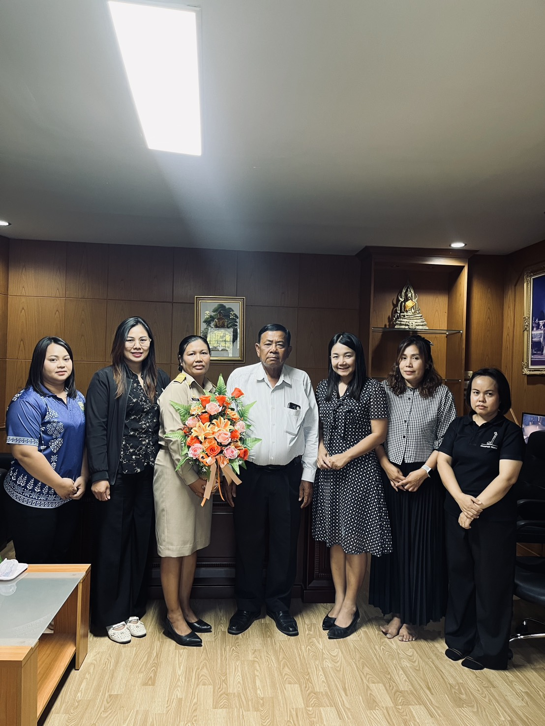 ต้อนรับข้าราชการโอนย้ายมามาดำรงตำแหน่งใหม่ และข้าราชการบรรจุใหม่ จำนวน 2 ท่าน