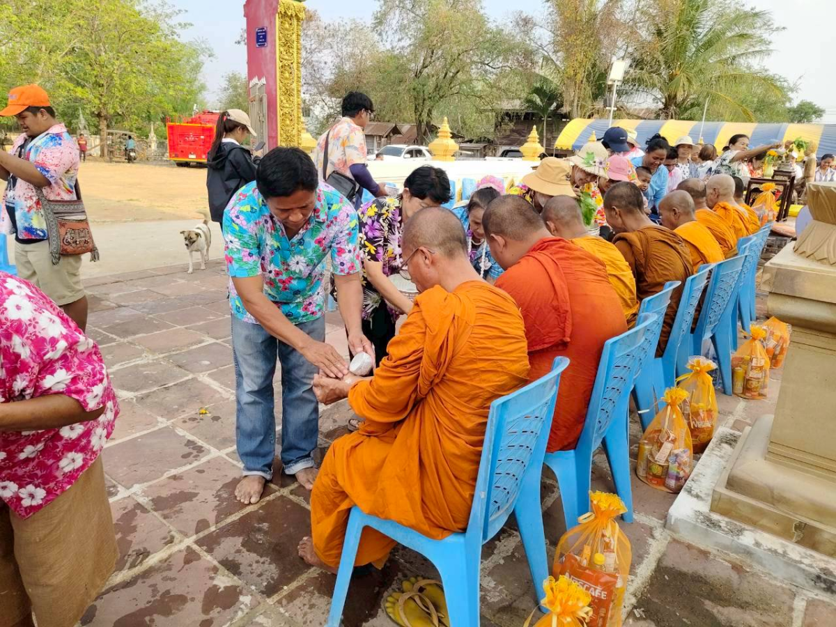 โครงการจัดงานประเพณีสงกรานต์และสรงน้ำพระพุทธรูปโบราณ ประจำปีงบประมาณ พ.ศ.2569