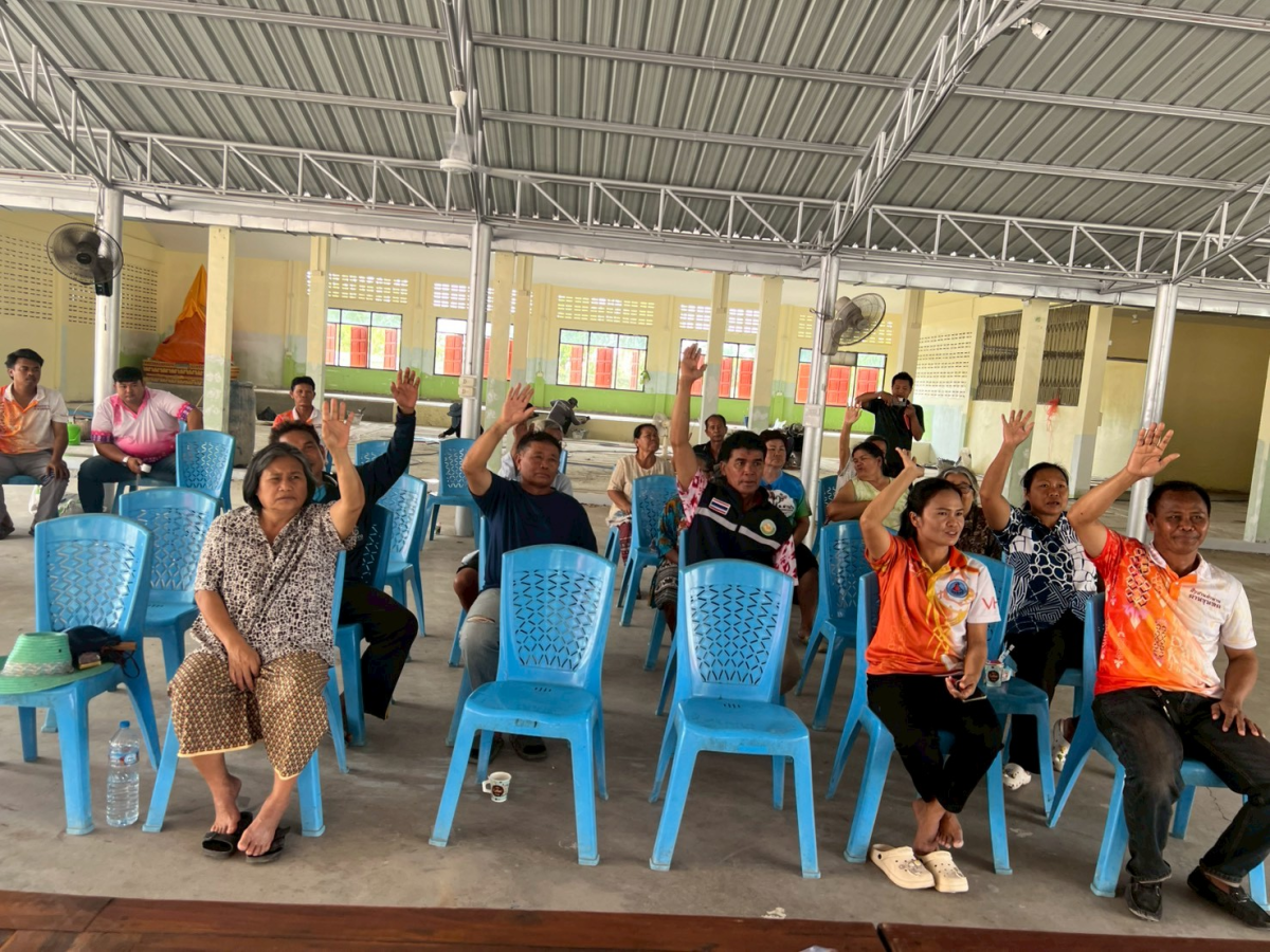 โครงการประชุมประชาคมหมู่บ้าน เพื่อจัดทำแผนพัฒนาท้องถิ่น ฉบับที่ 3 (พ.ศ.2571-2575) ประจำปี 2569 หมู่ 3 บ้านพระ และ หมู่ 6 บ้านหัวบึง 