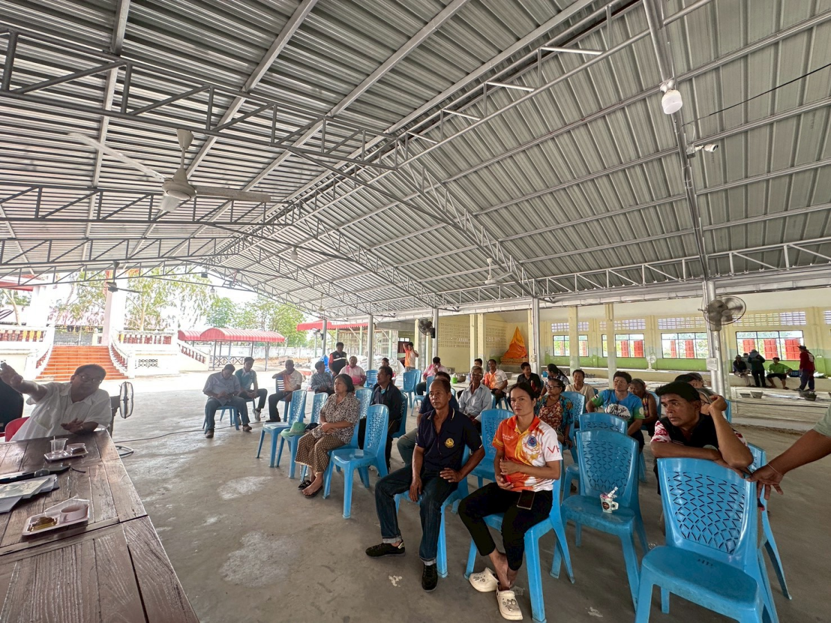 โครงการประชุมประชาคมหมู่บ้าน เพื่อจัดทำแผนพัฒนาท้องถิ่น ฉบับที่ 3 (พ.ศ.2571-2575) ประจำปี 2569 หมู่ 3 บ้านพระ และ หมู่ 6 บ้านหัวบึง 