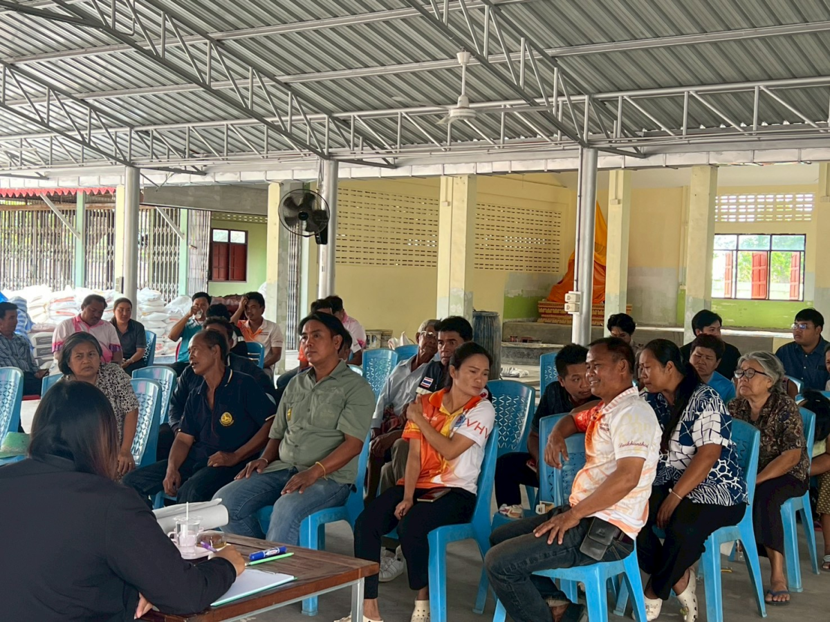 โครงการประชุมประชาคมหมู่บ้าน เพื่อจัดทำแผนพัฒนาท้องถิ่น ฉบับที่ 3 (พ.ศ.2571-2575) ประจำปี 2569 หมู่ 3 บ้านพระ และ หมู่ 6 บ้านหัวบึง 