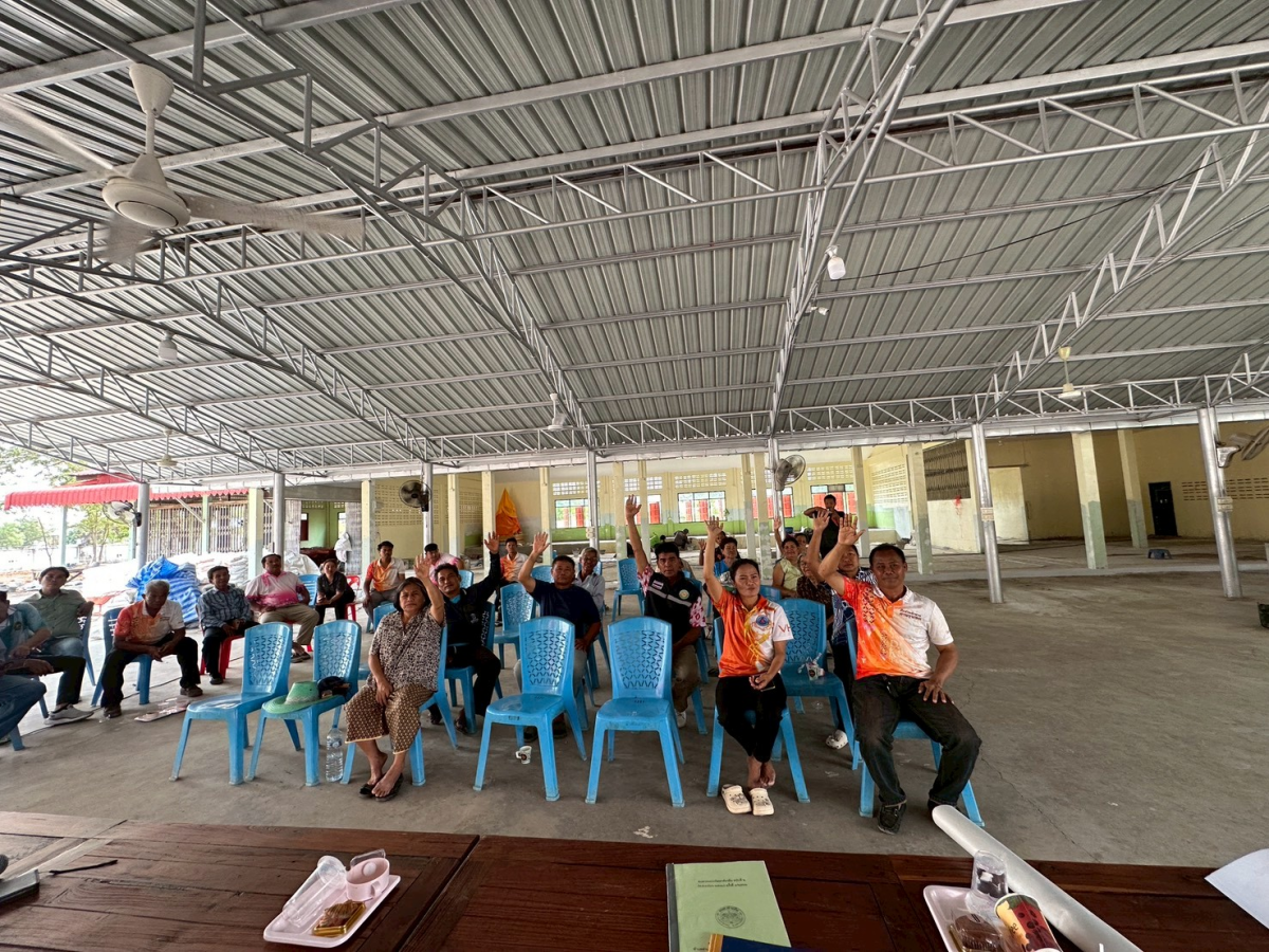 โครงการประชุมประชาคมหมู่บ้าน เพื่อจัดทำแผนพัฒนาท้องถิ่น ฉบับที่ 3 (พ.ศ.2571-2575) ประจำปี 2569 หมู่ 3 บ้านพระ และ หมู่ 6 บ้านหัวบึง 